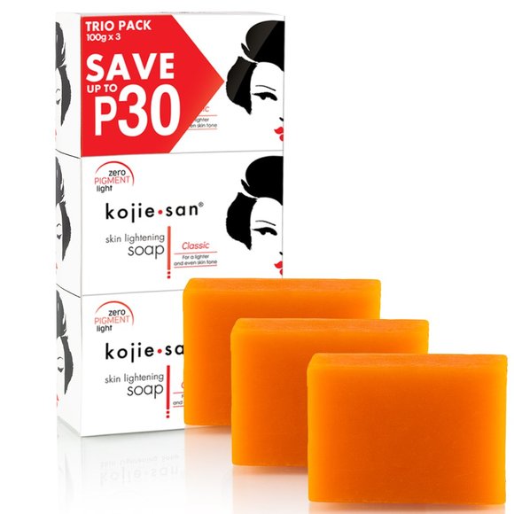 Kojie San Classic Kojic Acid Skin Soap Bars (3 x 100g) - Picture 1 of 1